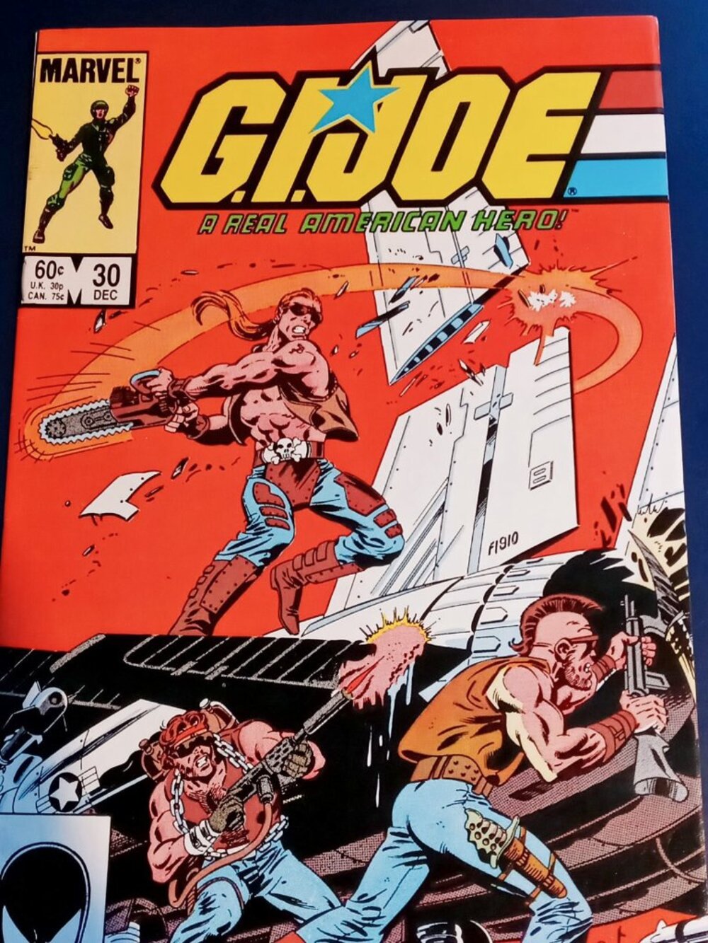 SOLD!!! - G.I. JOE-A REAL AMERICAN HERO! Set of 6 Comic Books 1980s - Picture 3 of 13
